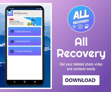 All Recovery : Photo Video & Contacts for PC 1