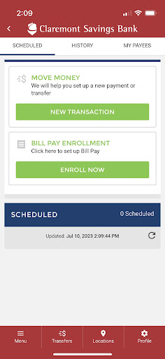 CSB Mobile - Claremont Savings screenshot 2