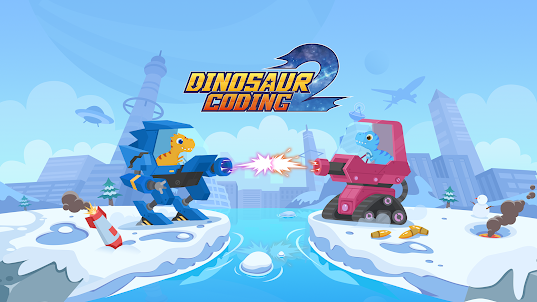 공룡 코딩 2: 아이들을 위한 재미있는 코딩 게임