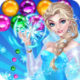 Ice Queen Game Bubble Shooter icon