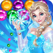 Ice Queen Game Bubble Shooter  Icon
