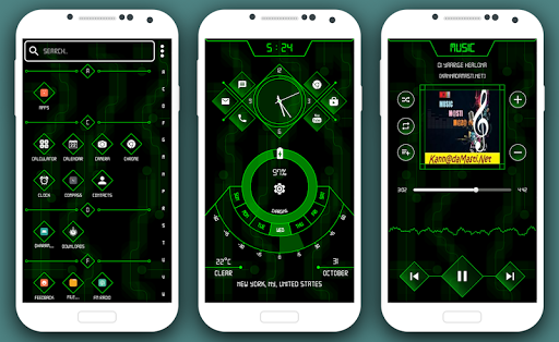 Screenshot of Pioneering Launcher - App lock