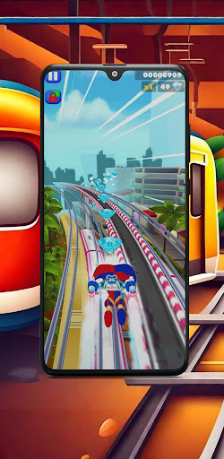 Android application Subway Virtual Circus Runner screenshort