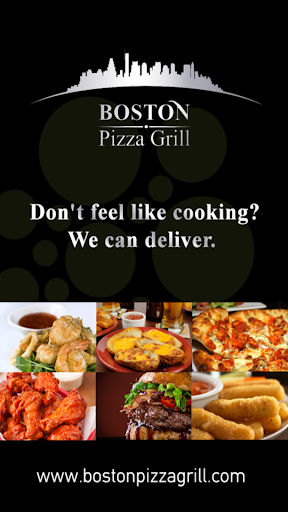 Android application Boston Pizza and Grill screenshort