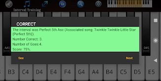 Piano Ear Training Screenshot