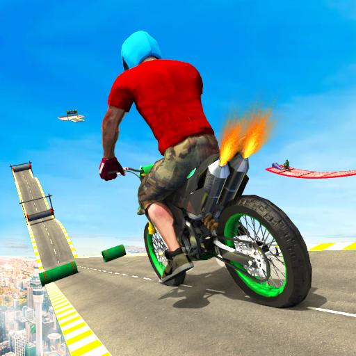 Мотоцикл симулятор Stunt Racing