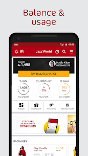 Jazz World – Manage Your Jazz Account Apk app for Android 1