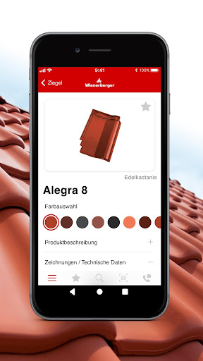 Android application Koramic Dachprofi-App screenshort
