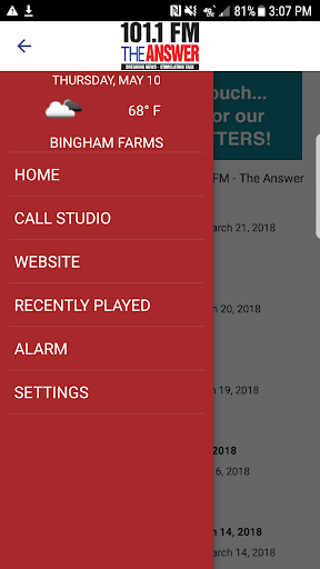 101.1 FM The Answer Screen 2