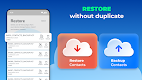 screenshot of Recover Contacts & Backup