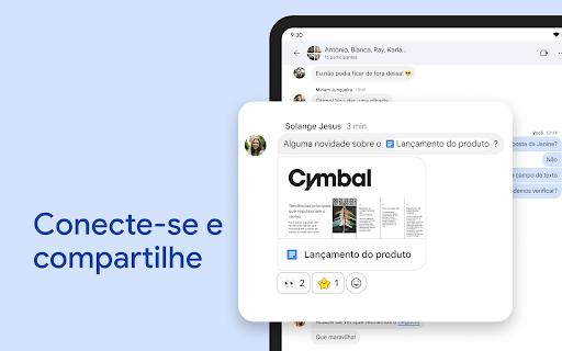 Google Chat Capturas de tela 22