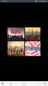 Name Place Animal Thing Online