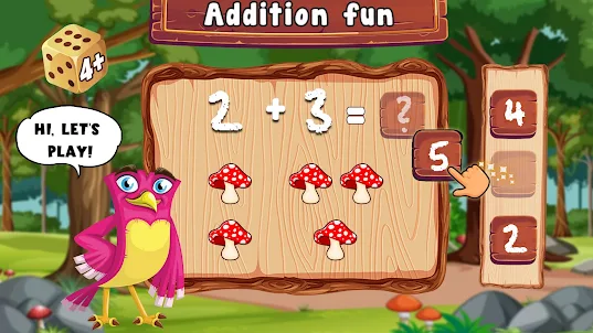 trò chơi toán học cho trẻ em
