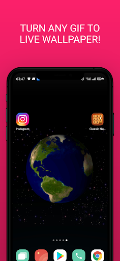 GIF Live wallpaper for Android Screen 3