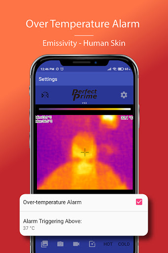 IR202 Thermal Camera Viewer Screen 2
