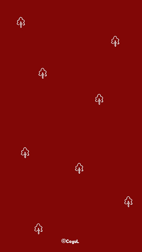 Android application 카카오톡 테마 - 심플패턴_나무: 레드 screenshort