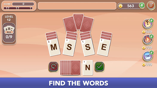 Word Deal Card Game Word Games 1.101 APK + Mod (Remove ads / Unlimited money) for Android