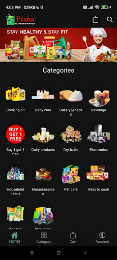 praba super market Screen 2