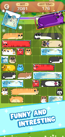 Cat Block: Cute Sliding Puzzleのおすすめ画像2