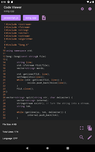 Code Visum: Vide et Edit All Programming Language