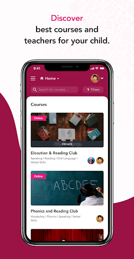 Android application Cedarwood for Parents screenshort