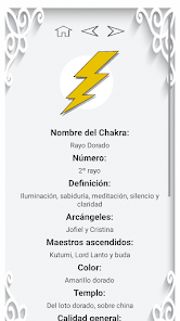 Screenshot 1 Las 7 llamas o rayos de luz android