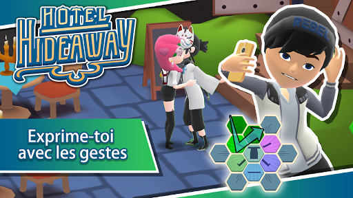 Télécharger Hotel Hideaway - Simulateur de Vie Sociale et Chat APK MOD (Astuce) screenshots 4