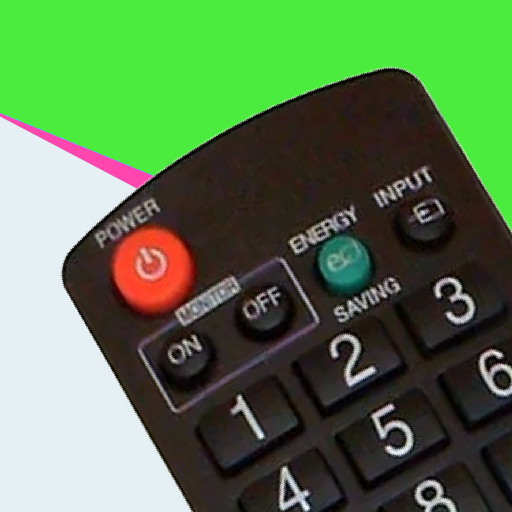 Remote control for HP TV logo