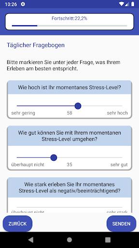 TrackYourStress Screen 3