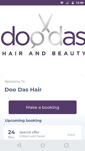 Android application Doo Das Hair screenshort