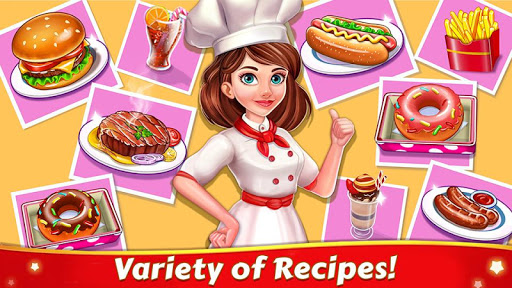 cuisine folle: restaurant jeux de cuisine de chef  APK MOD screenshots 2