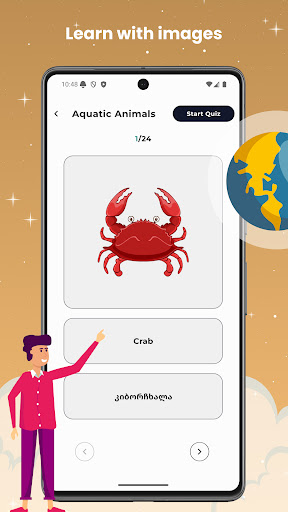 Learn English Through Georgian ekran görüntüsü