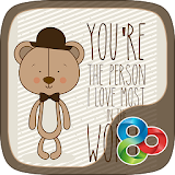 Cartoon Bear GO Launcher Theme icon