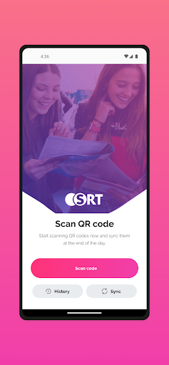 Android application SRTFairs Scan screenshort