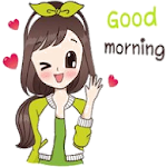 Cover Image of Download Good morning night Stickers v6.2 APK
