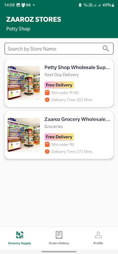 Zaaroz Buyer App Screen 2
