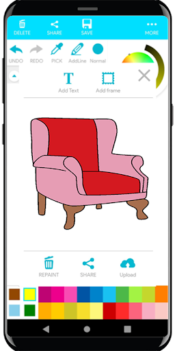 Coloring House Interior