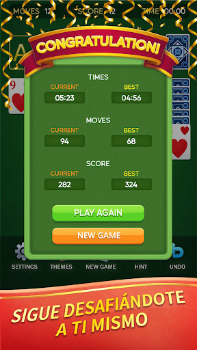 Solitario Captura de Pantalla del Juego Android 5