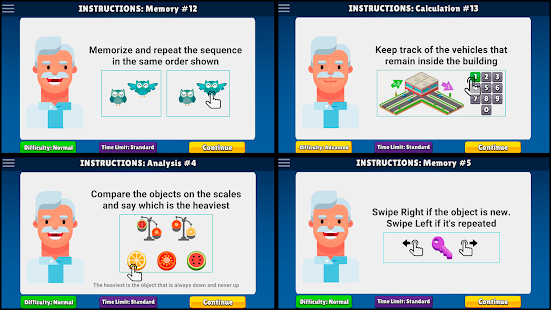 Neurobics: 60 Brain Games Screenshot