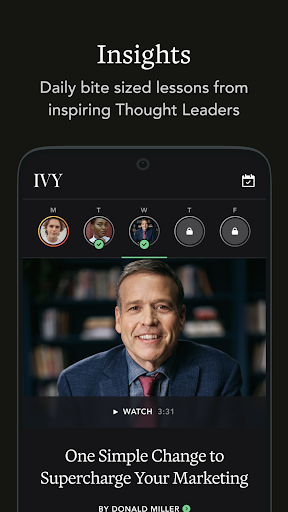 Android application IVY Growth App screenshort