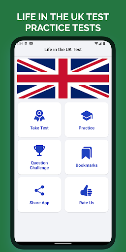 Android application Life in the UK Test Prep 2024 screenshort