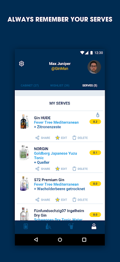 GINferno - Perfect Gin & Tonic Screenshot 4 - AppWisp.com