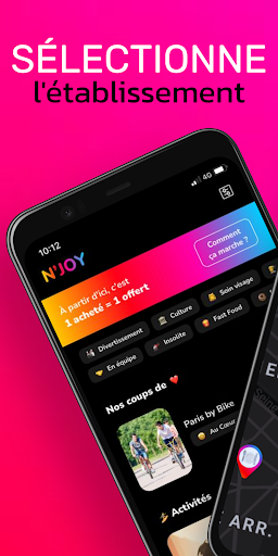 Android application N'JOY app screenshort