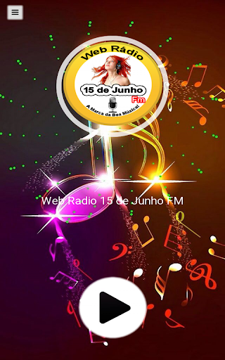 Android application Web Radio 15 de Junho FM screenshort