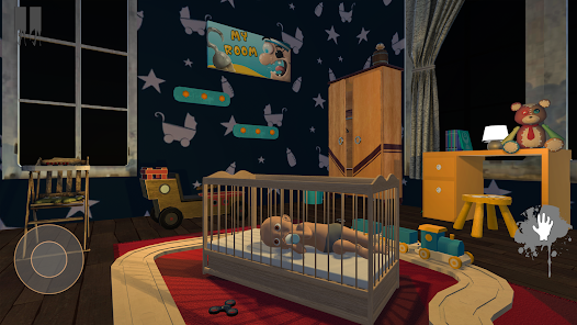 Scary baby in Pink house 3D APK
