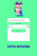 Pet Pregnancy Calculator App Screenshot