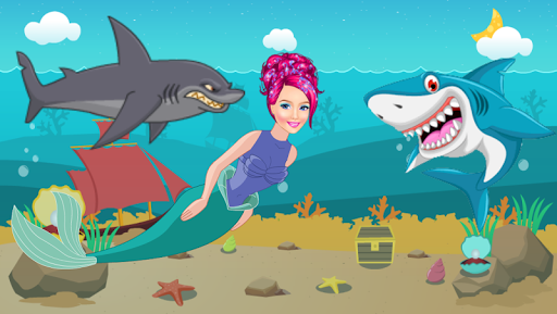 Mermaid Shark Dash Screen 2
