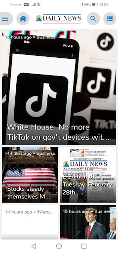 Android application Washington County Daily News screenshort