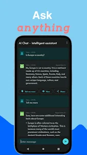 AI Chat-Intelligent assistant