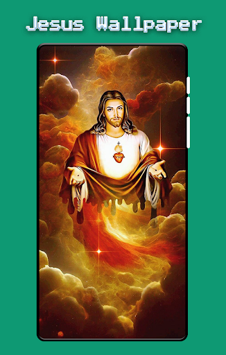 Android application Jesus Wallpaper HD screenshort